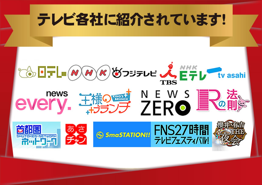 メディア紹介実績